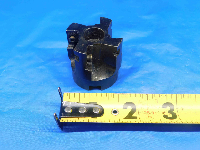C&M 1 1/2 O.D. FACE MILL R252.44-040Q16-15M 16mm PILOT 8.5mm KEY HOLDS 4 INSERTS - HS1722FKB