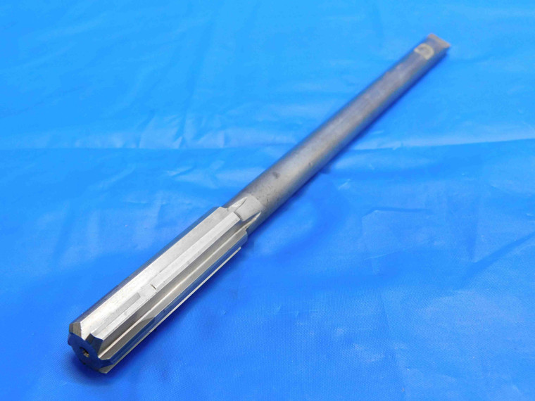 CLEVELAND 0.5449 OD HSS CARBIDE TIPPED REAMER 6 FL .5449 .5313 +.0136 OVERSIZE - RB1151CP2