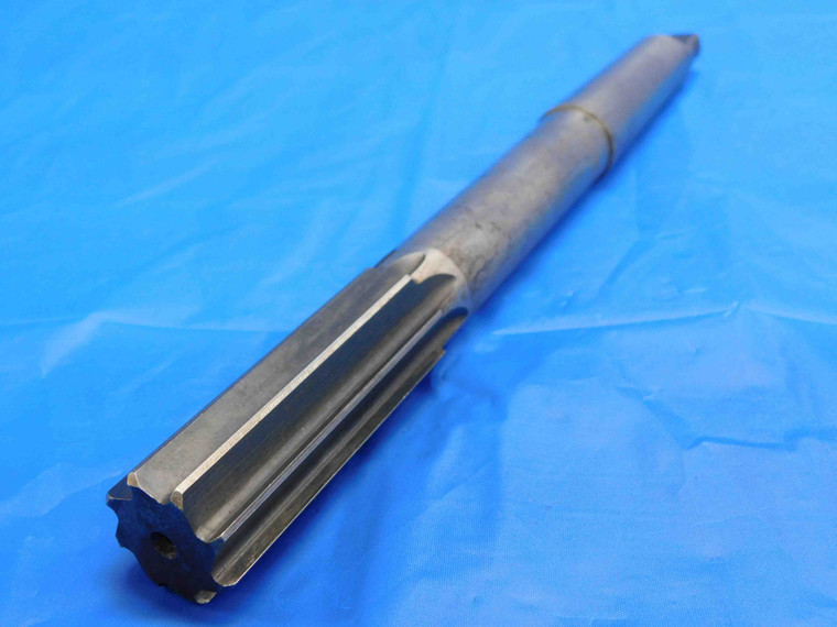 NATIONAL 1" O.D. HSS REAMER MORSE TAPER #3 SHANK 8 FLUTE MT3 1.0 1.0000 USA - RB1154CP2