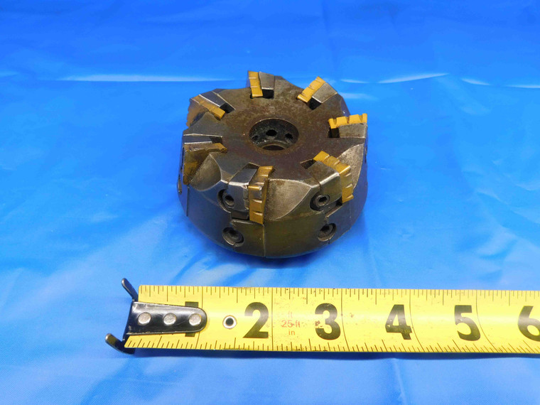 LTC 3" O.D. FACE MILL 1101-2085-0001 1" PILOT 1/2 KEY HOLDS 7 INSERTS 3.0 - HS1821AB3