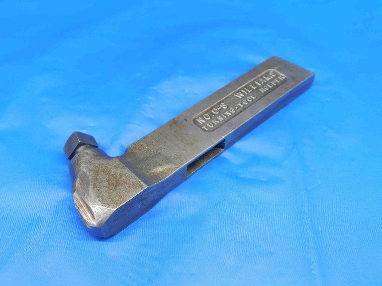 J.H. WILLIAMS NO. 0-S LATHE TURNING TOOL HOLDER FOR 1/4 BITS .880" X .365" SHANK - HS1837AB3