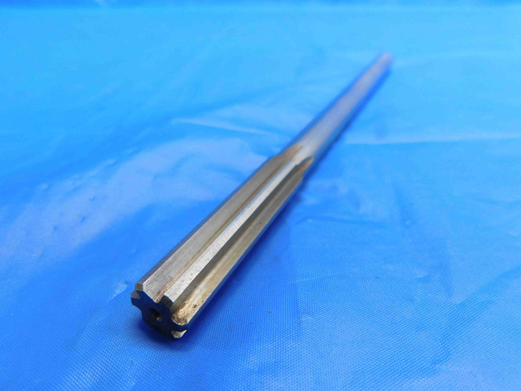7/16 + .001 O.D. HSS CHUCKING REAMER 6 FLUTE .4375 + .0010 OVERSIZE .4385 - RB1283CP2