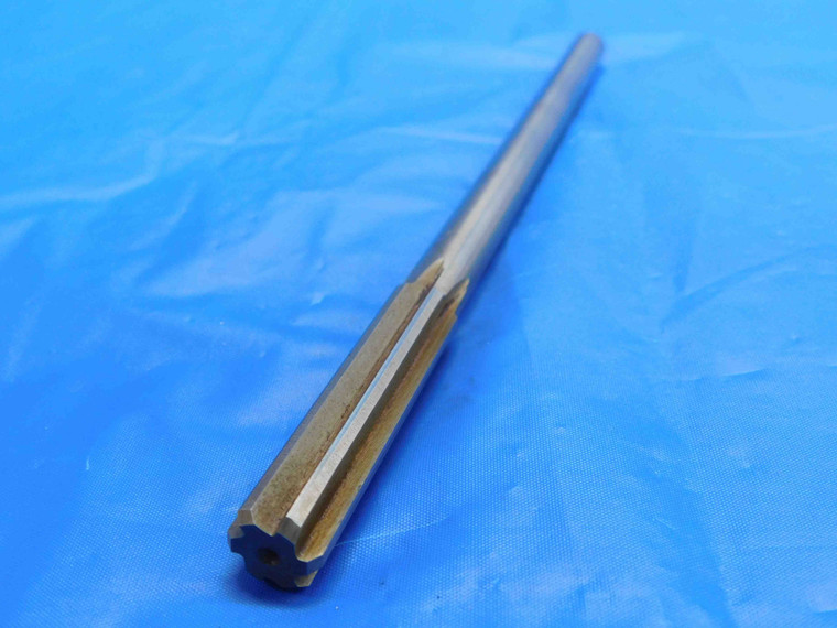 7/16 + .001 O.D. HSS CHUCKING REAMER 6 FLUTE .4375 + .0010 OVERSIZE .4385 - RB1285CP2