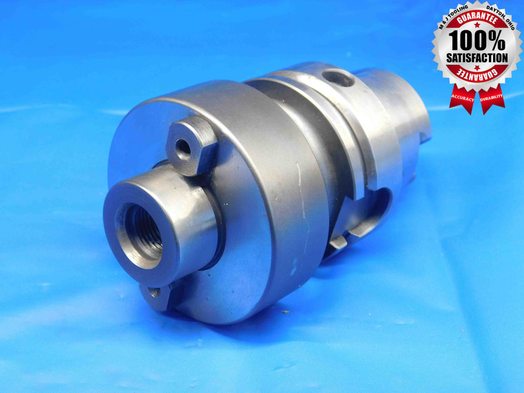 HSK63A PARLEC 1 1/4 PILOT O.D. 1/2 KEY FACE MILL TOOL HOLDER HSK63A-12SM2 1.25 - HS1896BB3