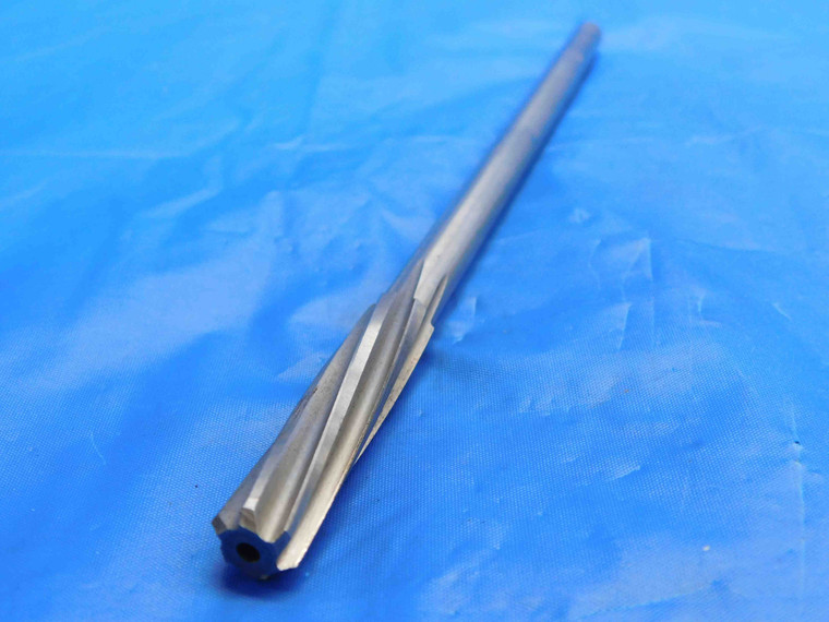 3/8 O.D. HSS CHUCKING REAMER SPIRAL 6 FLUTE .375 .3750 ONSIZE STRAIGHT SHANK - RB1379CP2