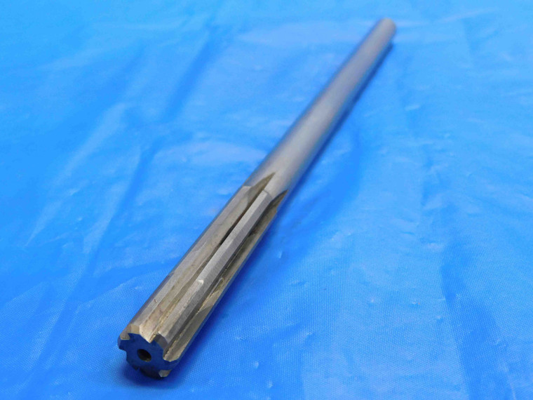 HANNIBAL 31/64 O.D. HSS CARBIDE TIPPED CHUCKING REAMER 6 FLUTE .4843 ONSIZE - RB1417CP2