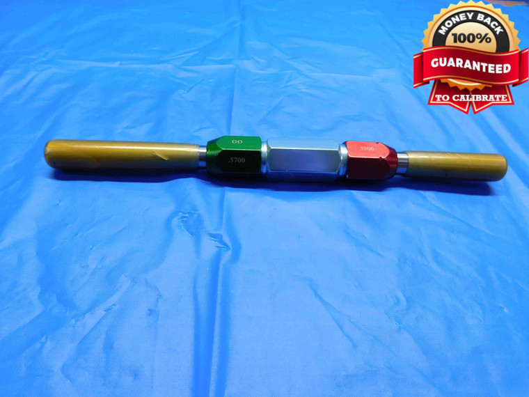 .5700 & .5900 CL ZZ PIN PLUG GAGE GO NO GO .5938 -.0038 19/32 15 mm .570 .590 - BS0123BC3