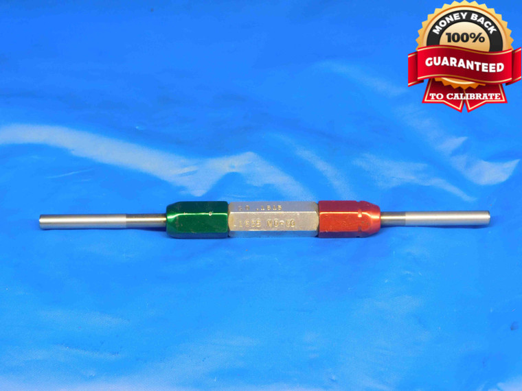 .1615 & .1655 PIN PLUG GAGE GO NO GO .1563 +.0052 5/32 4 mm QUALITY INSPECTION - BR0115RD