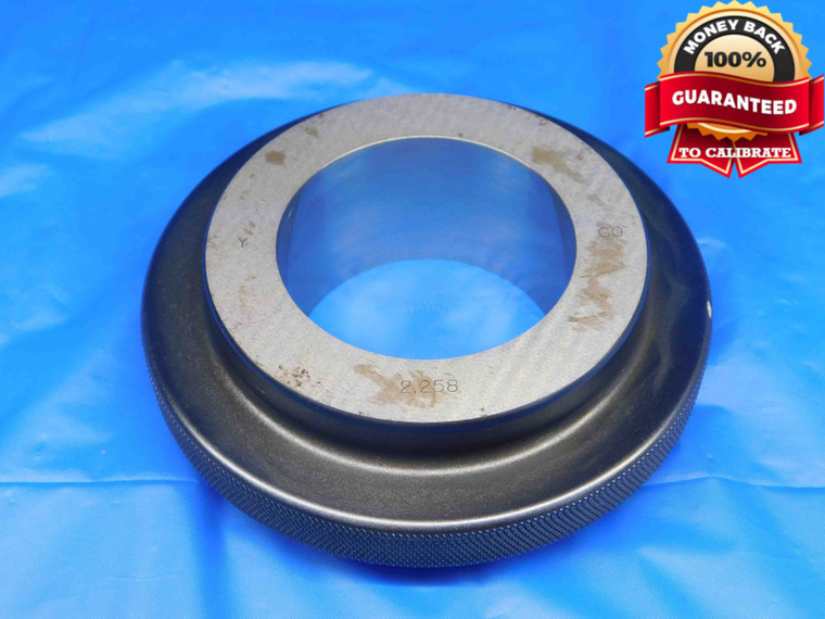 2.2580 MASTER PLAIN BORE RING GAGE 2.2500 +.0080 OVERSIZE 2 1/4 57.353 mm 2.258 - BR0133AK3