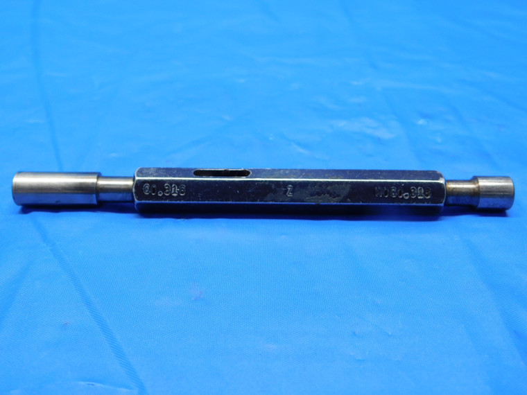 .3160 & .3180 CL Z PIN PLUG GAGE GO NO GO .3125 +.0035 5/16 8 mm .316 .318 - BS0061RD.