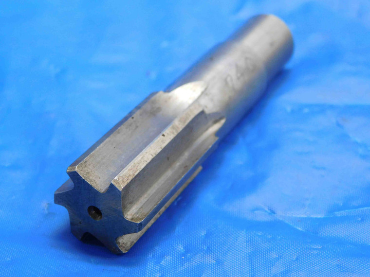 0.7375 O.D. HSS CHUCKING REAMER 6 FLUTE .7375 47/64 .7500 -.0125 UNDERSIZE - RB1736BKDN
