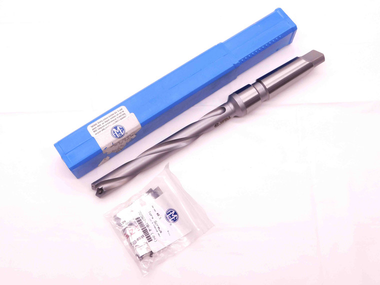 AMEC 39/64 - 11/16 O.D. INDEXABLE SPADE DRILL 040506-8 MT3 SHANK 2 FL SERIES 0.5 - RB1774BB3