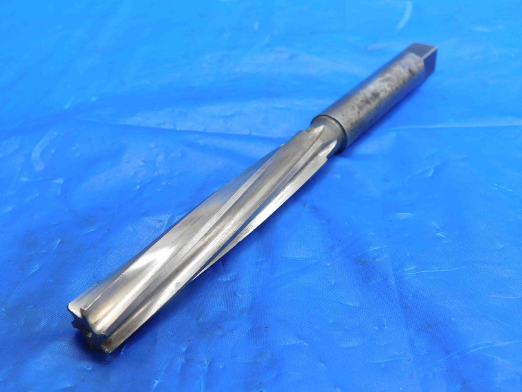 STANDARD TOOLS 17/32 O.D. HSS HAND REAMER SPIRAL 6 FLUTE .5312 ONSIZE USA MADE - RB1818BP2