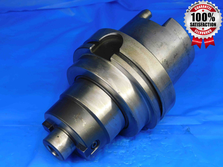 HSK100A TECNARA 1" PILOT O.D. 3/8 KEY FACE MILL TOOL HOLDER 100-1208-4 1.0 - BR0455BB3