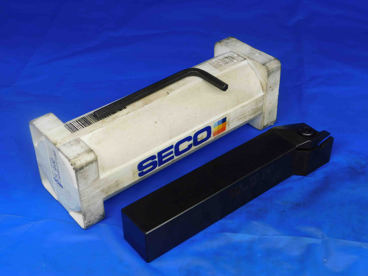 NEW SECO CFIL 100 04D LATHE TURNING TOOL HOLDER 1" SHANK LC1604 INSERTS 6" OAL - BR0496BT2