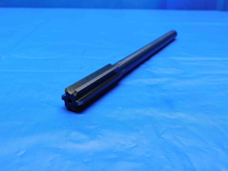MORSE 19/32 O.D. HSS CHUCKING REAMER 6 FLUTE .5937 .5938 ONSIZE USA MADE - BS0526CF2
