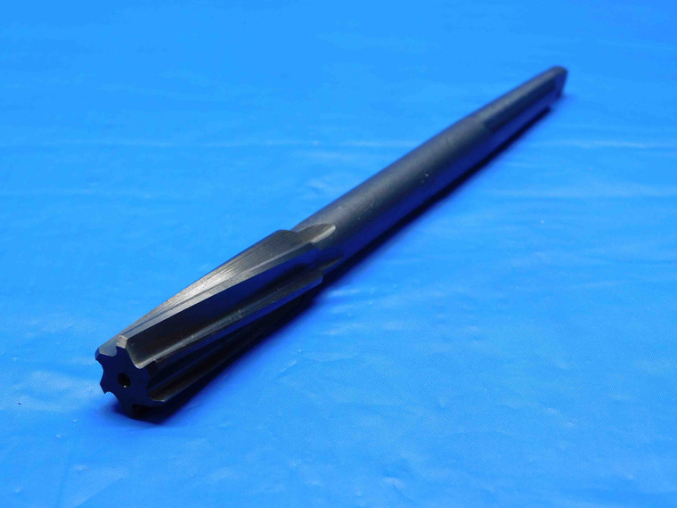 MORSE 19/32 OD HSS CHUCKING REAMER MORSE TAPER #1 SHANK SPIRAL 6 FLUTE MT1 .5937 - BS0534CF2