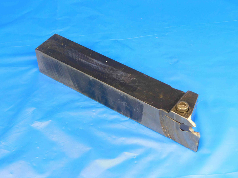 ISCAR GHDL 25.4 LATHE TURNING TOOL HOLDER 1" SQUARE SHANK 6" OAL GROOVING - BR0536BH3