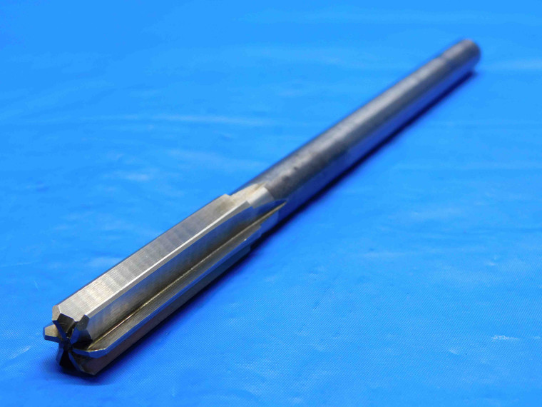 1/2 O.D. HSS CHUCKING REAMER 6 FLUTE .5 .5000 ONSIZE STRAIGHT SHANK TOOLING - BS0574CF2
