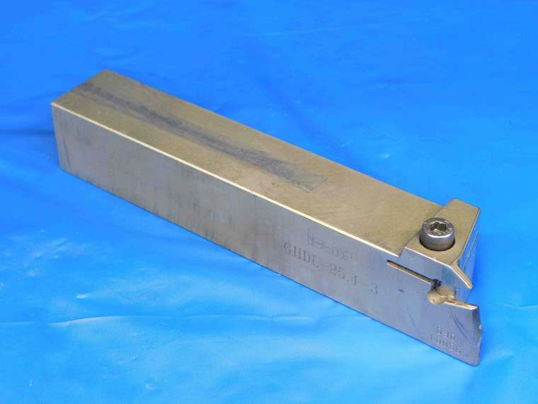 ISCAR GHDL-25.4-3 LATHE TURNING TOOL HOLDER 1" SQUARE SHANK 6" OAL GROOVING - BR0582BH3