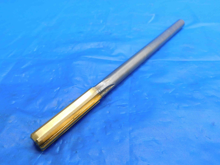 0.499 O.D. TiN HSS CHUCKING REAMER 6 FLUTE .499 .4990 1/2 .5000 -.0010 UNDERSIZE - RB1935BM2