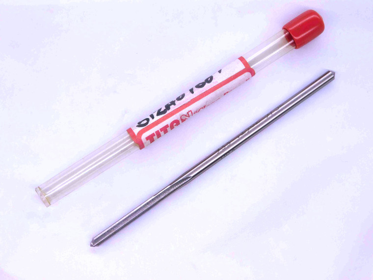 5/32 O.D. HSS CHUCKING REAMER 0.15 SHANK 4 FLUTE .15625 5/32 .1563 .0000 4 mm - BS0698AZ3