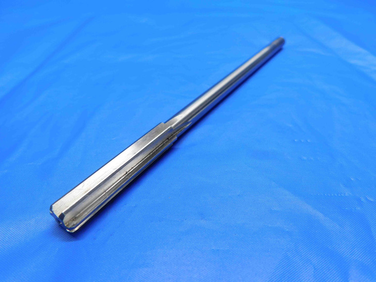 L&I 3/8 O.D. HSS CHUCKING REAMER 6 FLUTE .375 .3750 ONSIZE MADE IN USA - BS0735BI3