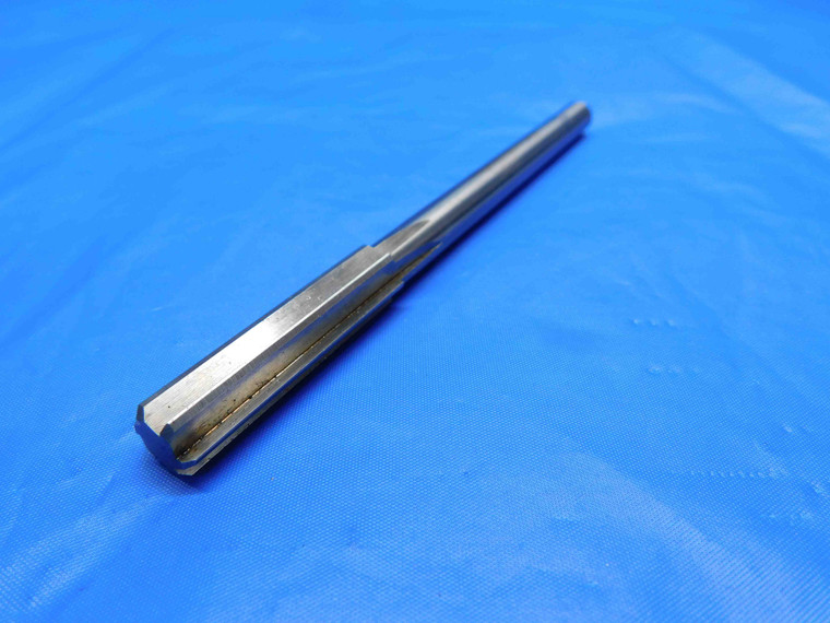 APT 3/8 OD HSS REAMER 6 FL .375 .3750 ONSIZE MADE IN USA STRAIGHT SHANK - BS0733BI3