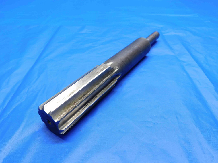 1 1/8 O.D. HSS CHUCKING REAMER 10 FLUTE 1.1250 ONSIZE MODIFIED SHANK - BS0794BI3