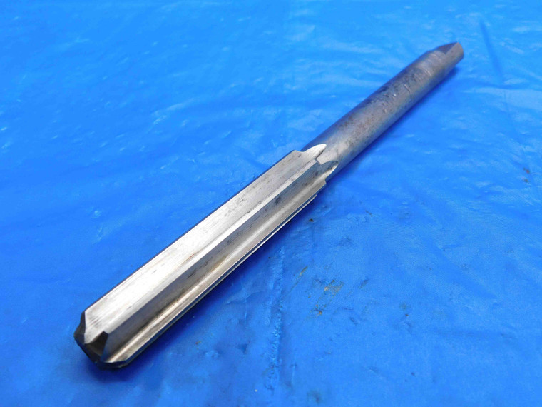 CLEFORGE 5/8 O.D. HSS CHUCKING REAMER 6 FLUTE .625 .6250 ONSIZE 16 mm USA MADE - RB2137CK2