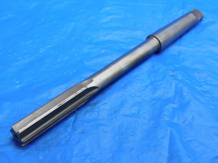 STANDARD TOOLS 0.62 OD HSS REAMER MT2 SHANK 6 FL .62 .6200 .6250 UNDERSIZE - RB2206BW2