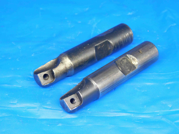 2 PCS INGERSOLL 1/2 DIA. SINGLE FLUTE INDEXABLE END MILL 16J1Y0578R01 .5 - BR0936LVR