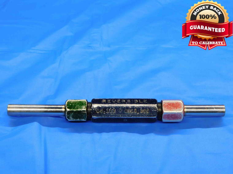 .3770 & .3800 CL X PIN PLUG GAGE GO NO GO .3750 +.0020 3/8 9.652 mm .377 .380 - BT0005LVR