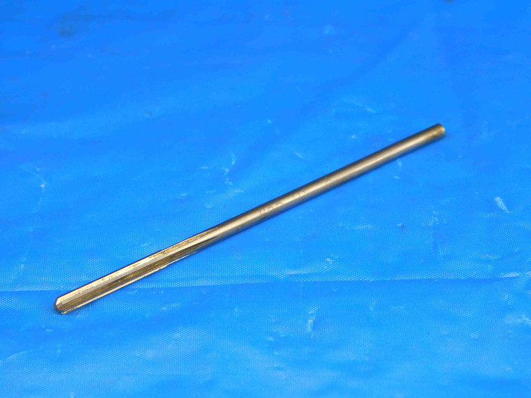 0.1285 O.D. HSS CHUCKING REAMER 6 FLUTE .1285 1/8 .1250 +.0035 OVERSIZE #30 - BR1045LVR