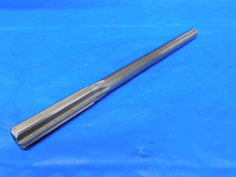 0.501 O.D. HSS CHUCKING REAMER 6 FLUTE .501 .5010 1/2 .5000 +.0010 OVERSIZE - BS0988CP2