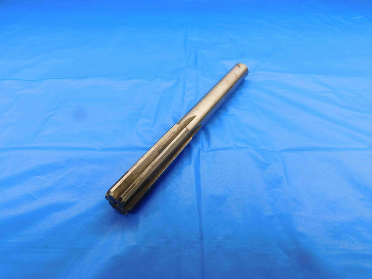 0.6275 OD HSS CARBIDE TIPPED REAMER 6 FL .6275 5/8 .6250 +.0025 OVERSIZE 16 mm - BT0124LVR