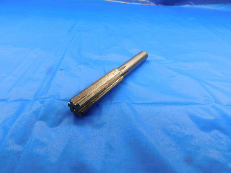 0.5626 OD HSS CARBIDE TIPPED REAMER 6 FL .5626 9/16 .5625 +.0001 OVERSIZE - BT0123LVR