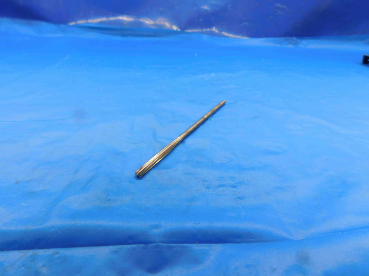 0.131 O.D. HSS CHUCKING REAMER 6 FLUTE .131 .1310 1/8 .1250 +.0060 OVERSIZE - BT0214LVR