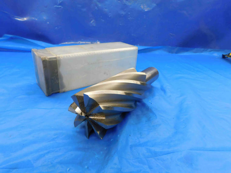 1.925 O.D. 3 7/8 LOC 6 3/8 OAL HSS END MILL 1" SHANK 8 FLUTE 2" REGRIND SHARP! - BT0278LVR