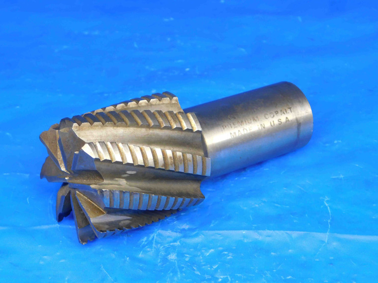 2" O.D. 2" LOC 4 1/2 OAL ROUGHING PREMIUM COBALT END MILL 1 1/4 SHANK 8 FLUTE  - BR1235CP2