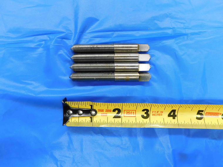 4pcs BENDIX 3/8 24 NF P5 HSS THREAD FORMING TAPS 4 STRAIGHT FLUTE .375 USA - BT0301AY3