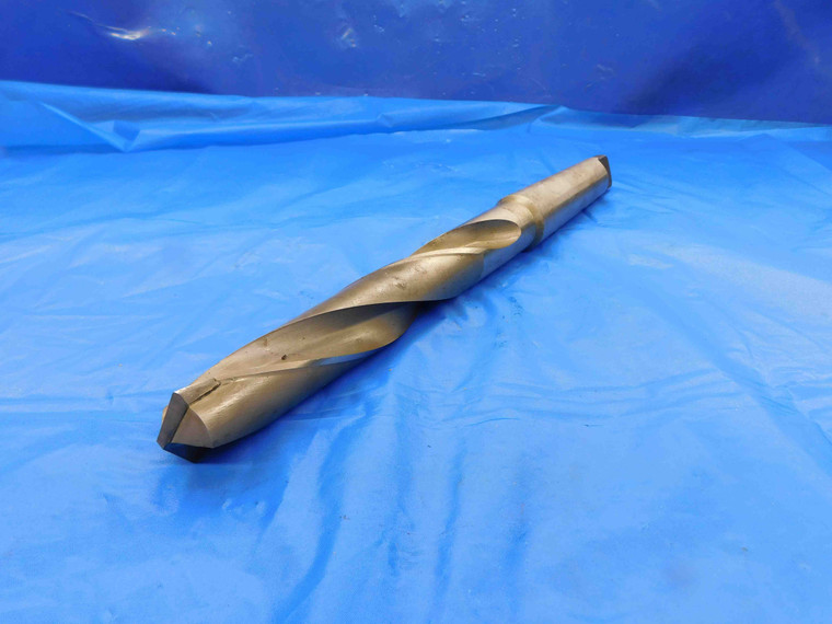 1 3/32 O.D. HSS CARBIDE TIPPED TWIST DRILL BIT MORSE TAPER #4 SHANK 1.0937 MT4 - BT0324BG3