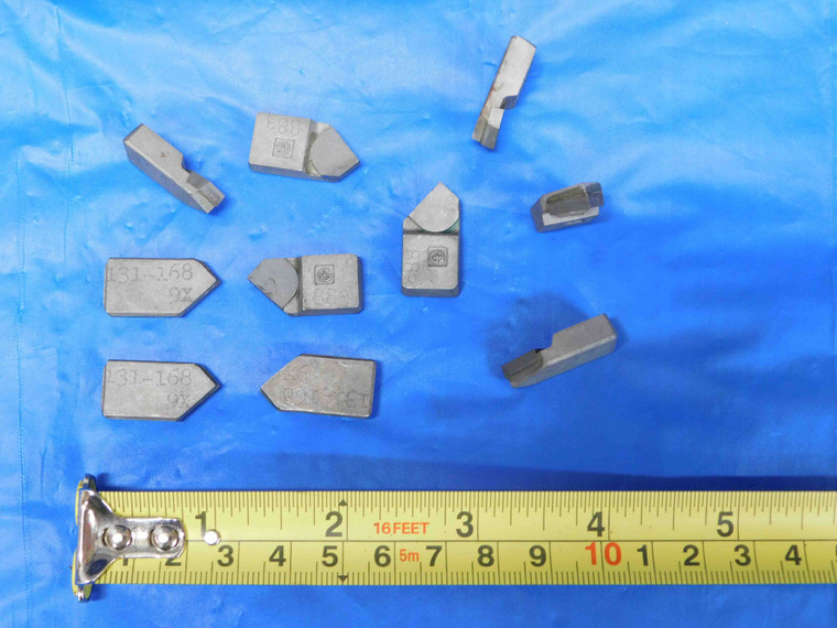 10pcs NEW 131-168 9X 883 CARBIDE BRAZED TURNING INSERTS LATHE TOOL BIT TIPPED - BS1084CP2