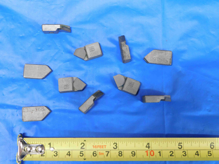 10pcs NEW 131-168 9X 883 CARBIDE BRAZED TURNING INSERTS LATHE TOOL BIT TIPPED - BS1090CP2