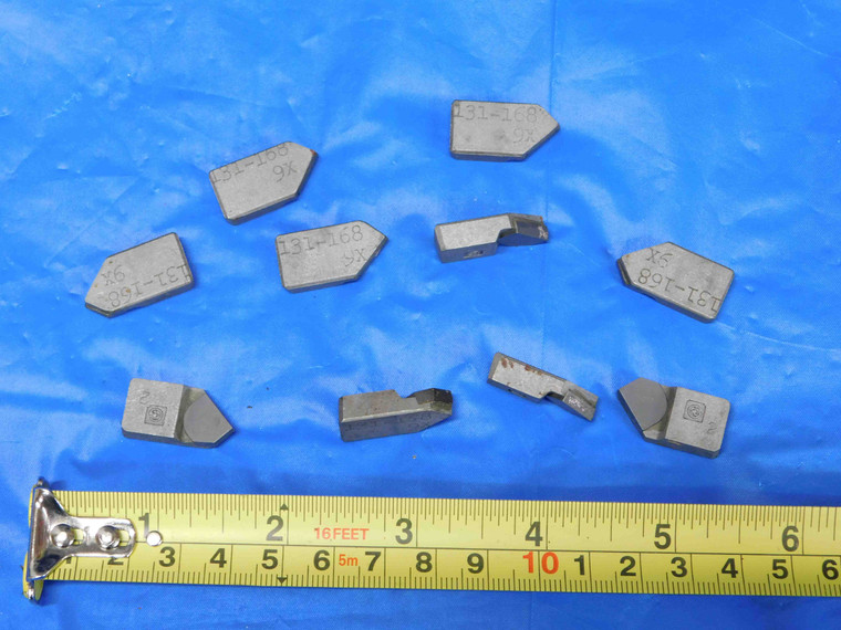 10pcs NEW 131-168 9X 883 CARBIDE BRAZED TURNING INSERTS LATHE TOOL BIT TIPPED - BS1100CP2