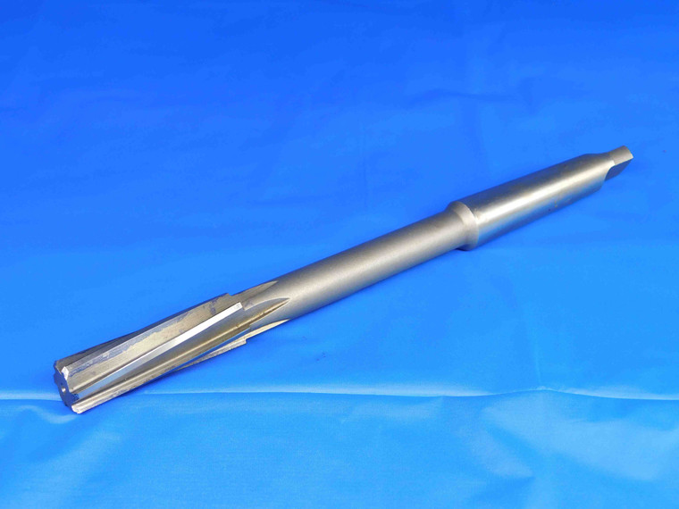 REGAL BELOIT 11/16 OD HSS REAMER MT2 SHANK SPIRAL 6 FL .6875 ONSIZE - BR1272CG2