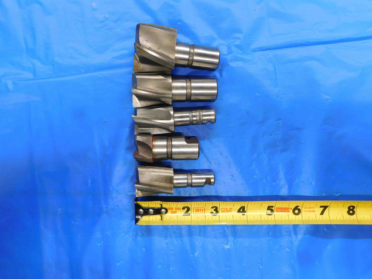 5PCS ECLIPSE QUICK CHANGE HSS COUNTERBORES SIZES FROM 1" - 1 3/4 PIN DRIVE - BT0369CF2