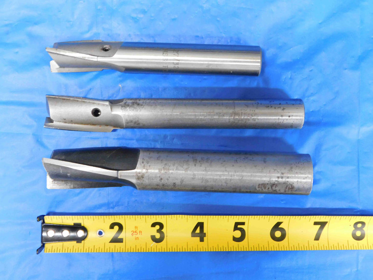LOT OF 3 HSS INTERCHANGEABLE COUNTERBORES SIZES FROM 27/32" - 1 37/64"  - BS1173CP2