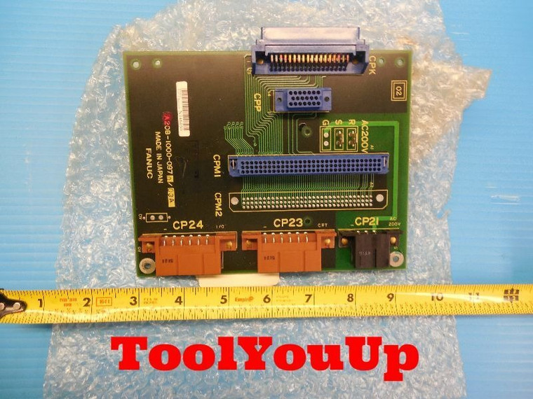 FANUC A20B - 1000 - 0970 / 03A CIRCUIT BOARD A20B-1000-0970/03A ELECTRONICS