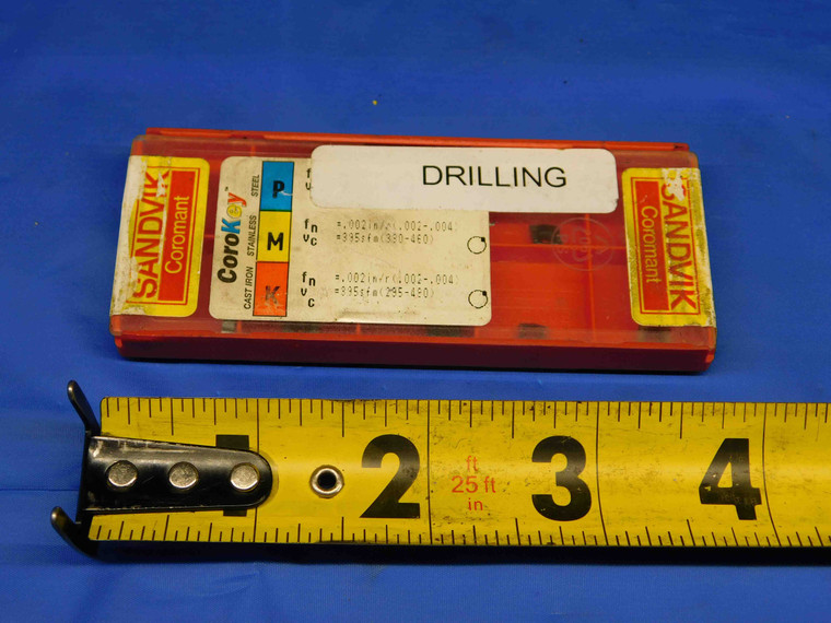 10pcs NEW SANDVIK LCMX 02 02 04P-53 1120 CARBIDE DRILLING INSERTS FACTORY SEALED - BR1452AY3